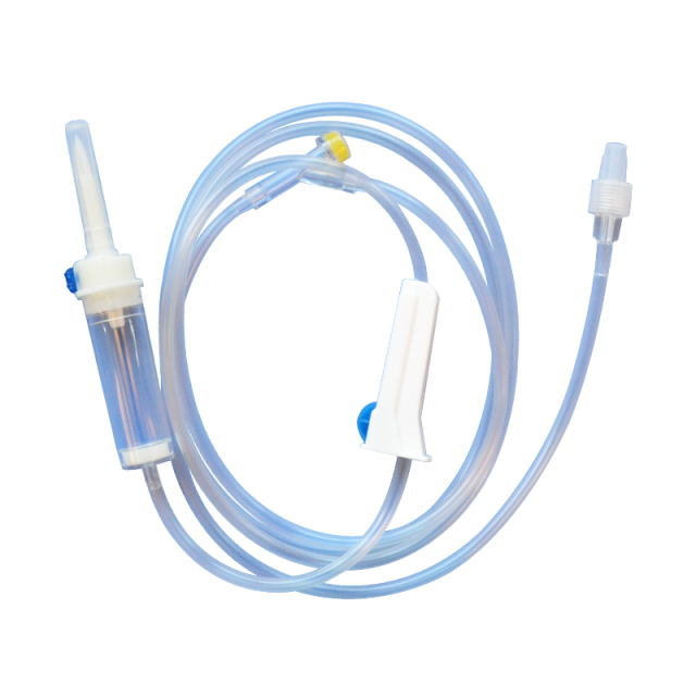 Система одноразова для вливання інфузійних розчинів "MEDICARE" (2-ходова)